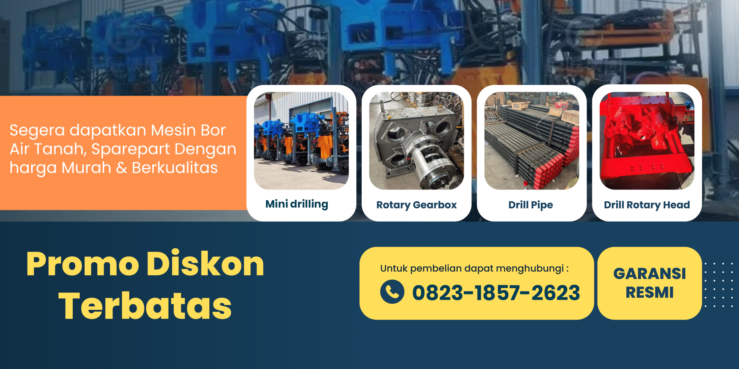 jual mesin bor air tanah termurah di indonesia_