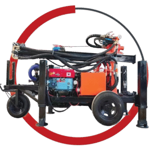 Jual Portable Hydraulic Water Well Drilling Rig Changchai